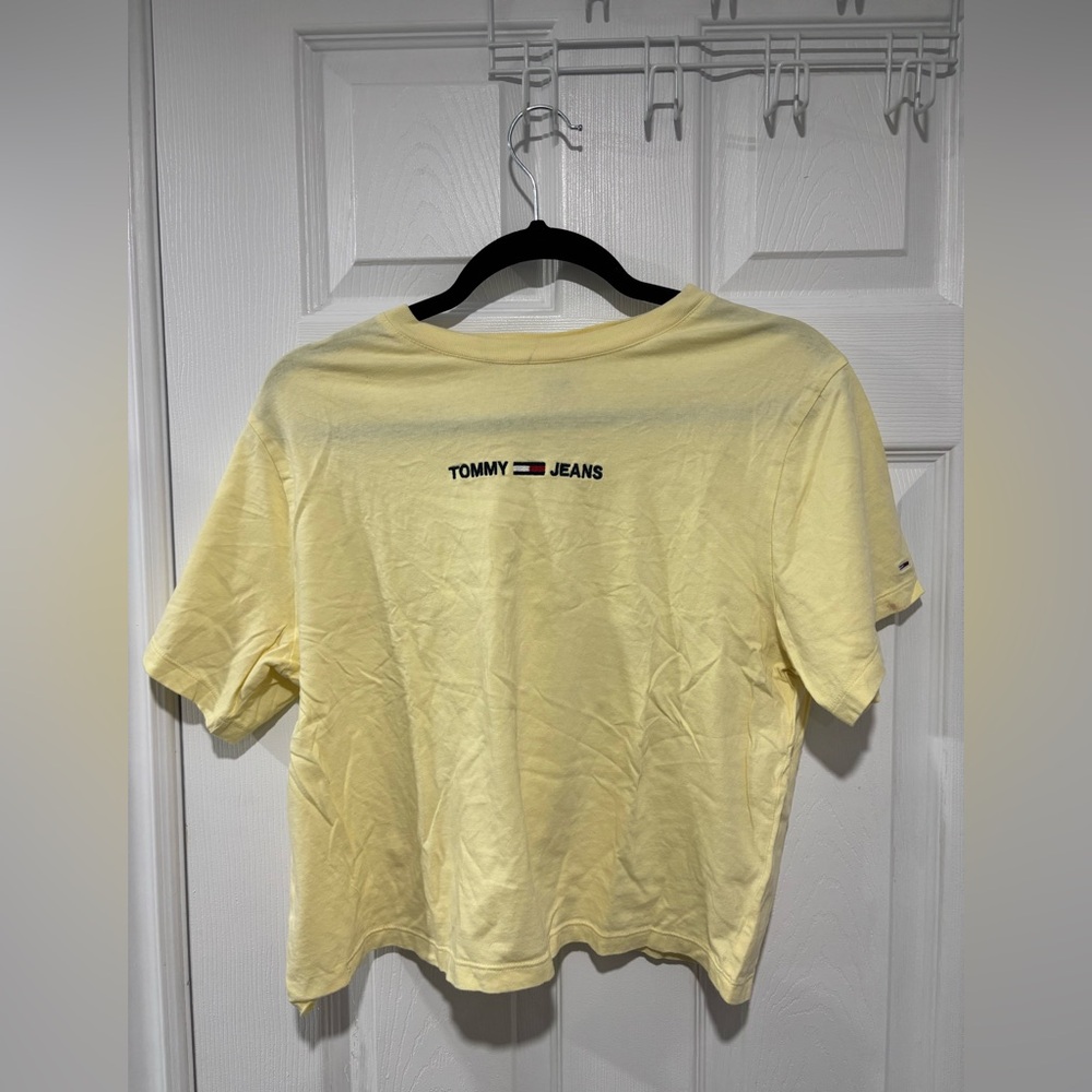 Tommy Hilfiger Cotton T-Shirt - Yellow